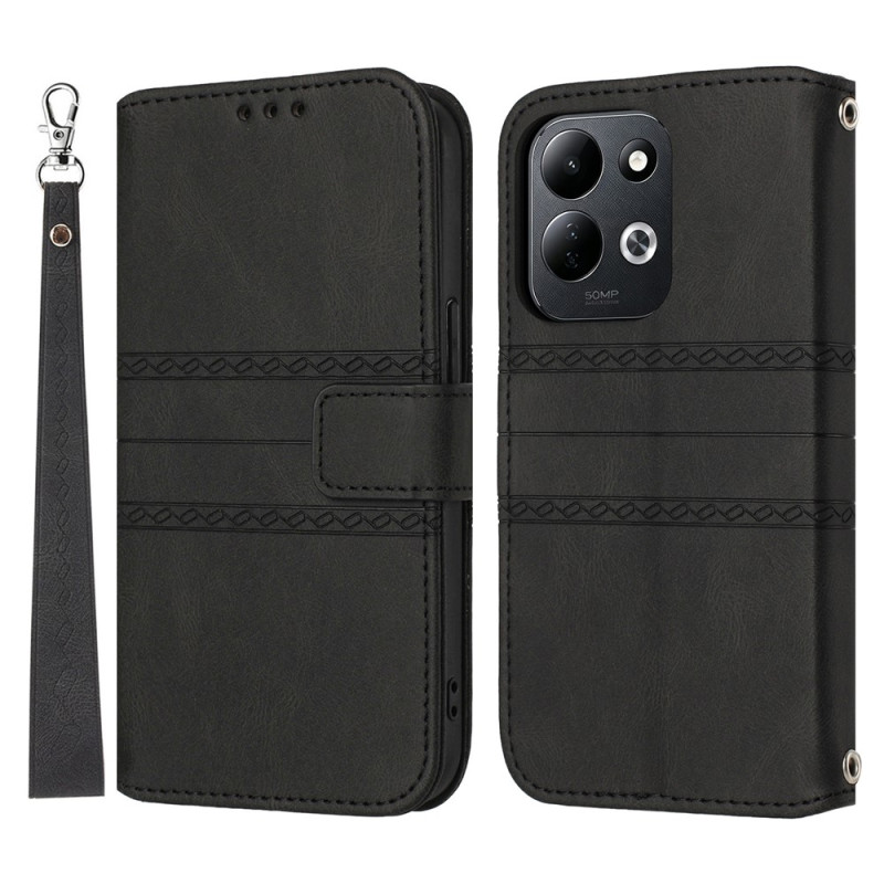 Funda para Xiaomi Redmi 17 5G / 4G con estampado y cordón