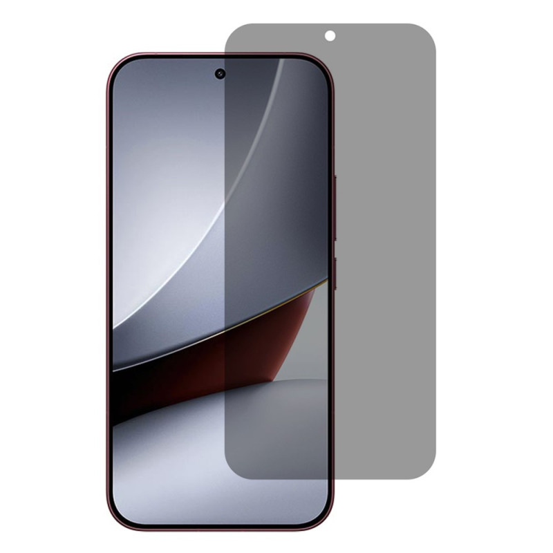 Protector de cristal templado antiespía para el Poco F9 Ultra