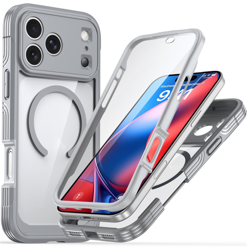 Funda magnética para iPhone 18 Pro / 17 Pro con cristal templado
