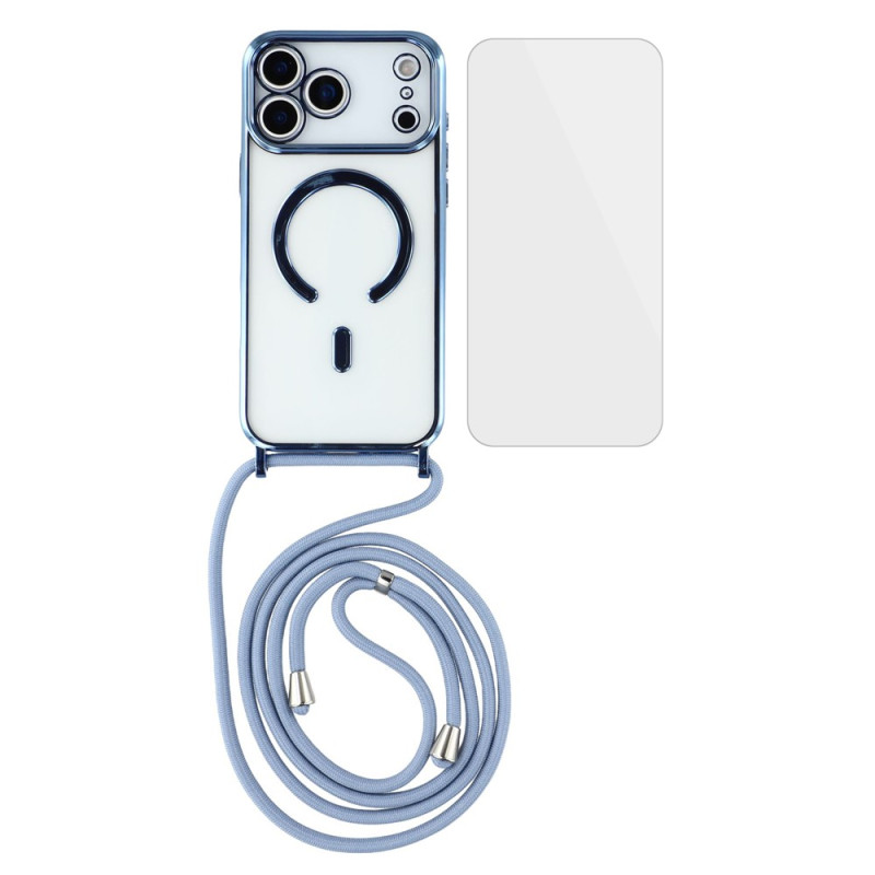Coque à Cordon iPhone 18 Pro / 17 Pro Magnétique avec Protecteur Écran