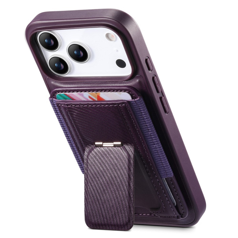 Funda magnética para iPhone 18 Pro / 17 Pro con tarjetero y soporte CESENEO