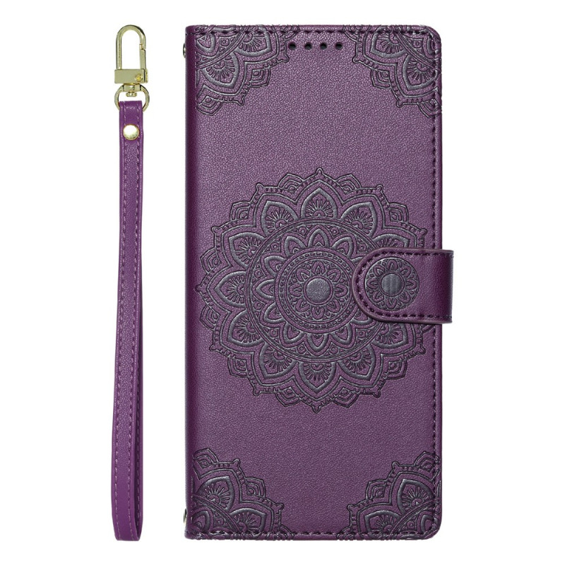 Housse iPhone 18 Pro / 17 Pro Mandala à Lanière