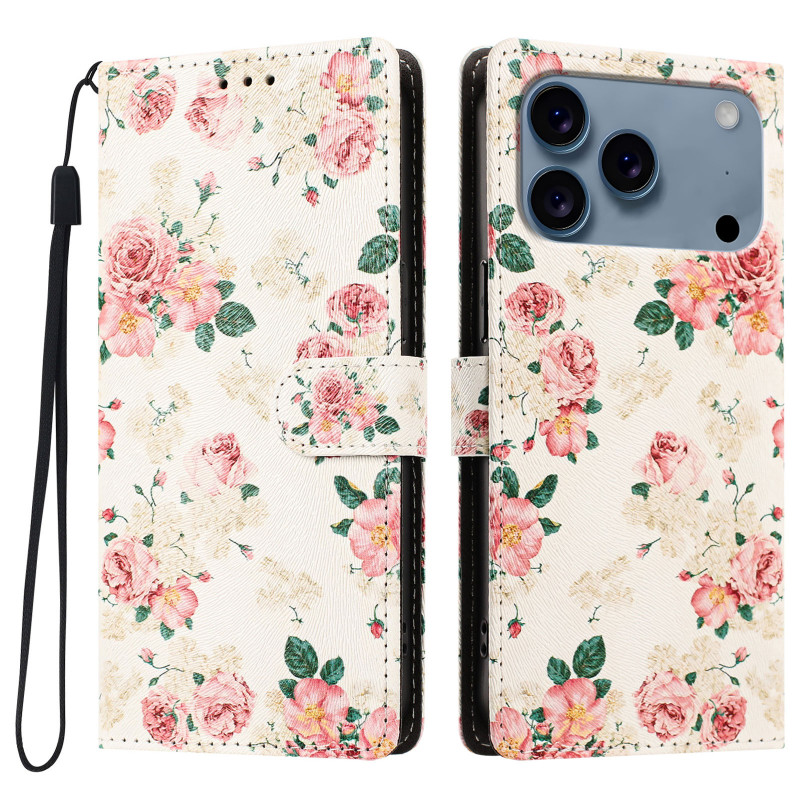 Housse iPhone 18 Pro / 17 Pro Fleurs