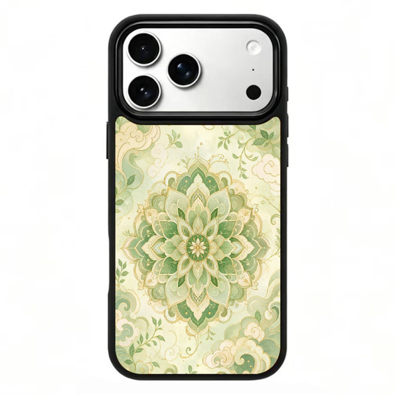 Funda magnética para iPhone 18 Pro / 17 Pro con diseño floral «Wood Art»