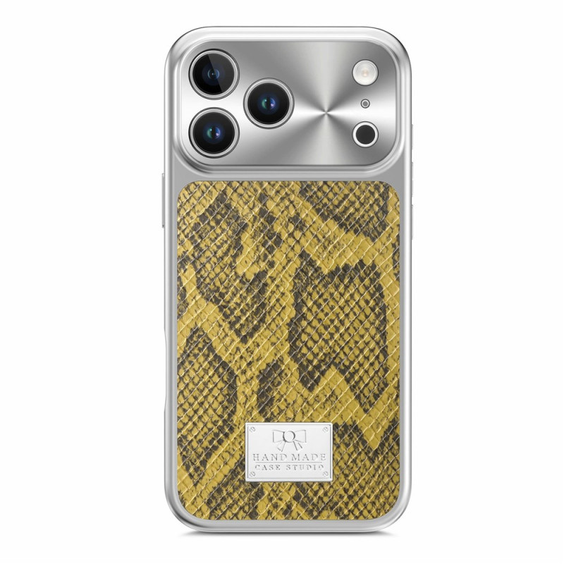 Funda magnética para iPhone 18 Pro / 17 Pro con diseño de serpiente