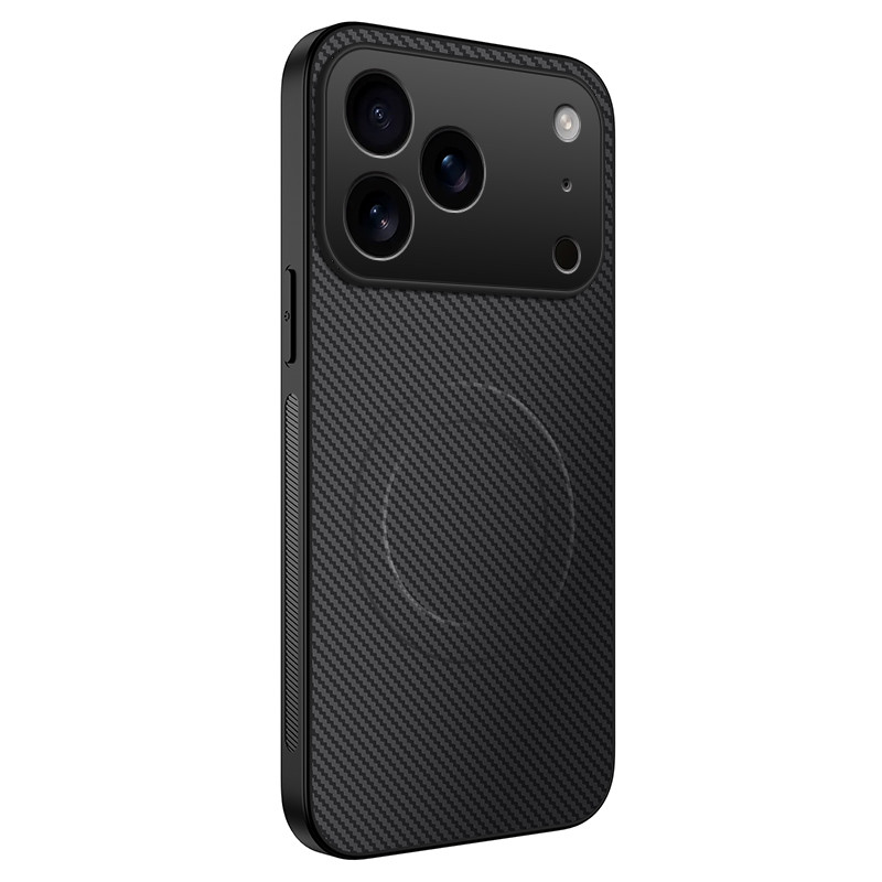 Funda magnética de fibra de carbono para iPhone 18 Pro