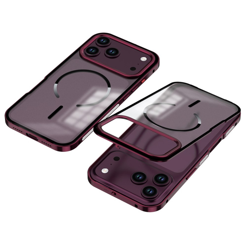 Funda magnética de aluminio con cierre para iPhone 18 Pro