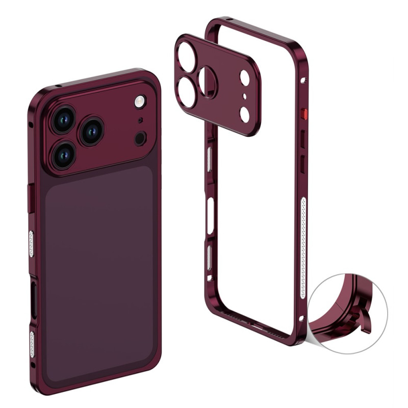 Funda protectora metálica para la cámara del iPhone 18 Pro