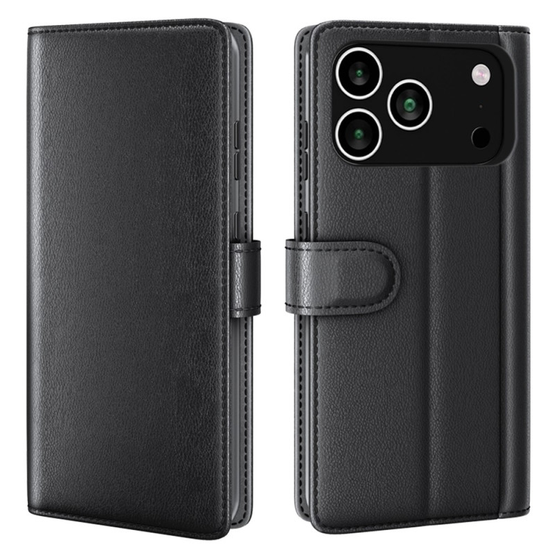 Funda para iPhone 18 Pro Max / 17 Pro Max de cuero auténtico