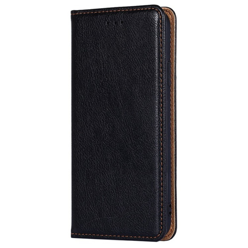 Funda tipo flip para iPhone 18 Pro Max / 17 Pro Max de imitación de piel