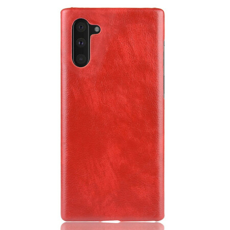 Funda de piel Samsung Galaxy Note 10 efecto lichi