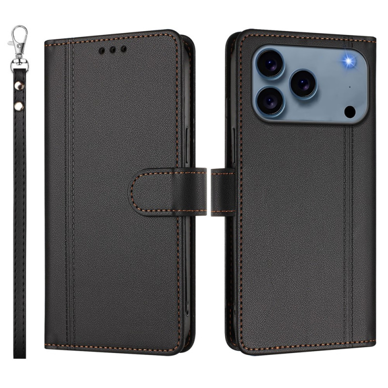 Funda tipo cartera para iPhone 18 Pro Max / 17 Pro Max con 9 ranuras para tarjetas
