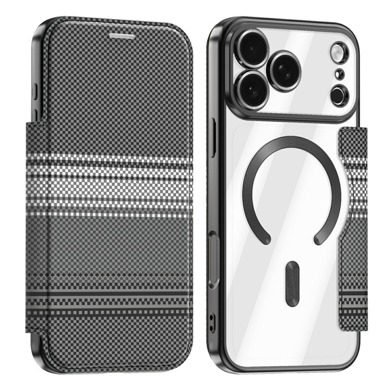 Funda tipo flip magnética para iPhone 18 Pro Max / 17 Pro Max con tarjetero anti-RFID