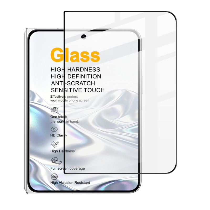 Protection en Verre Trempé Intégral pour Écran Extérieur iPhone Duo