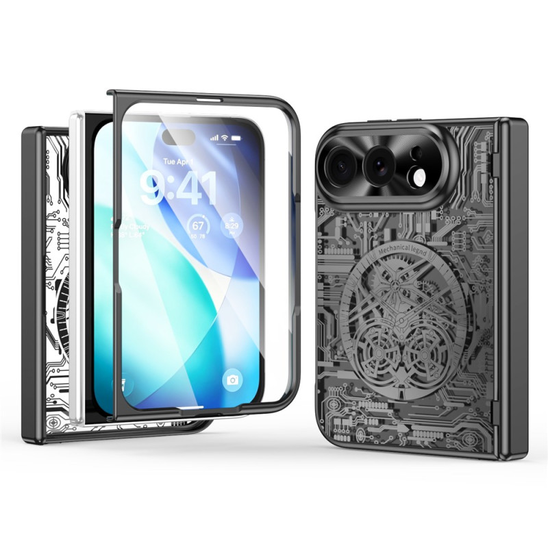 Funda para iPhone «Duo Mechanical Legend» con cristal templado