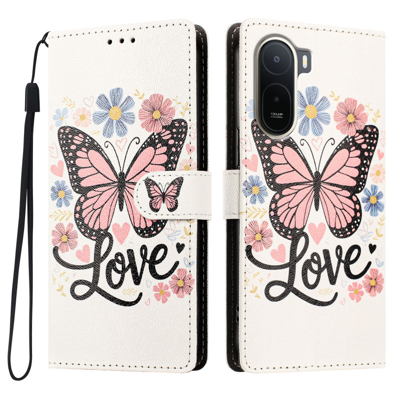 Funda para Xiaomi Redmi 17 Pro / Poco C81 Pro «Love Papillons»