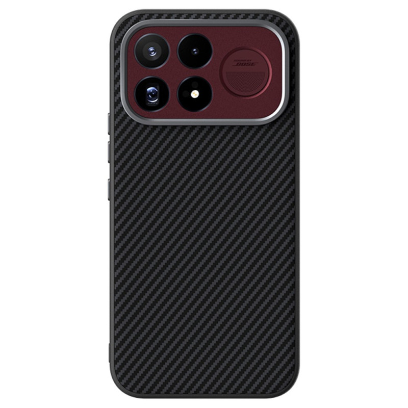 Funda magnética para Poco F9 Ultra con textura de carbono, 1,1 mm, ABEEL