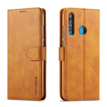 Funda Huawei PSmart Plus 2019 LC.IMEEKE Efecto cuero