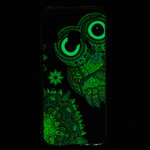 Funda fluorescente Samsung Galaxy A20e Owl