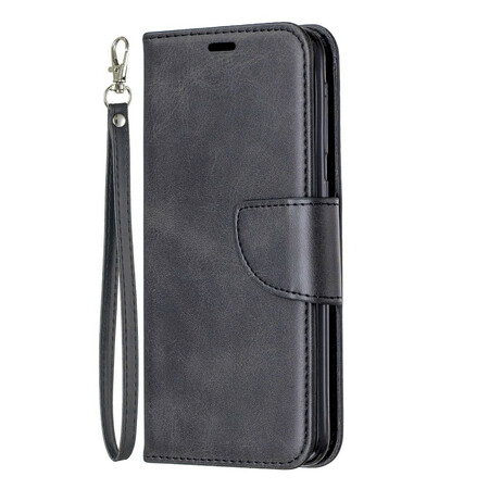 Funda Samsung Galaxy A20e Solapa oblicua lisa