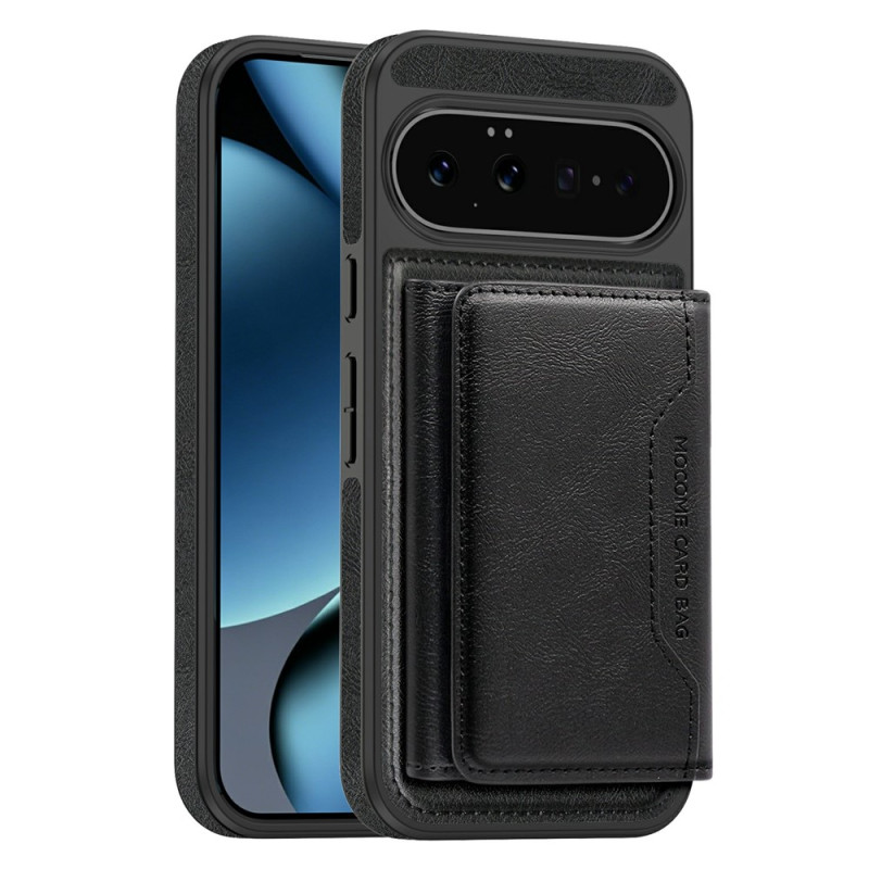 Funda para Google Pixel 11 con diseño de piel y tarjetero magnético