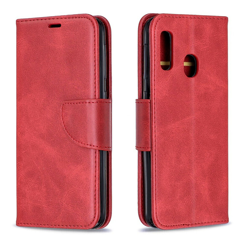 Funda Samsung Galaxy A20e Solapa oblicua lisa Funda Samsung Galaxy A20e Solapa oblicua lisa