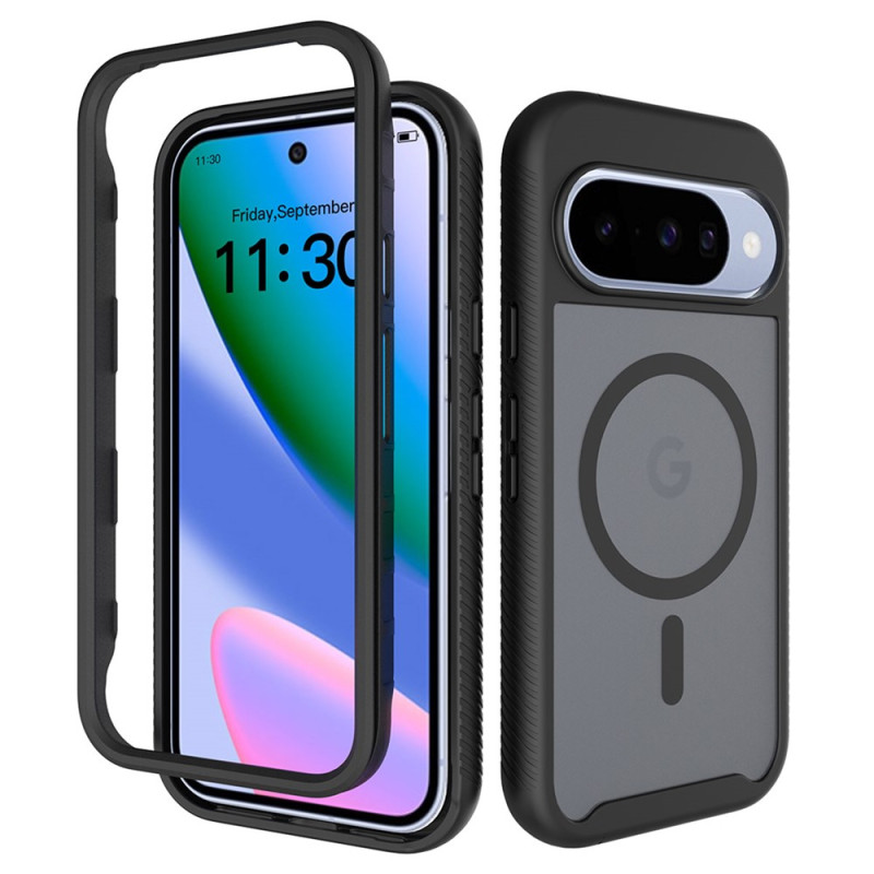 Coque Google Pixel 11 Pro / 11 Magnétique Intégrale 2-en-1 Semi-Transparente