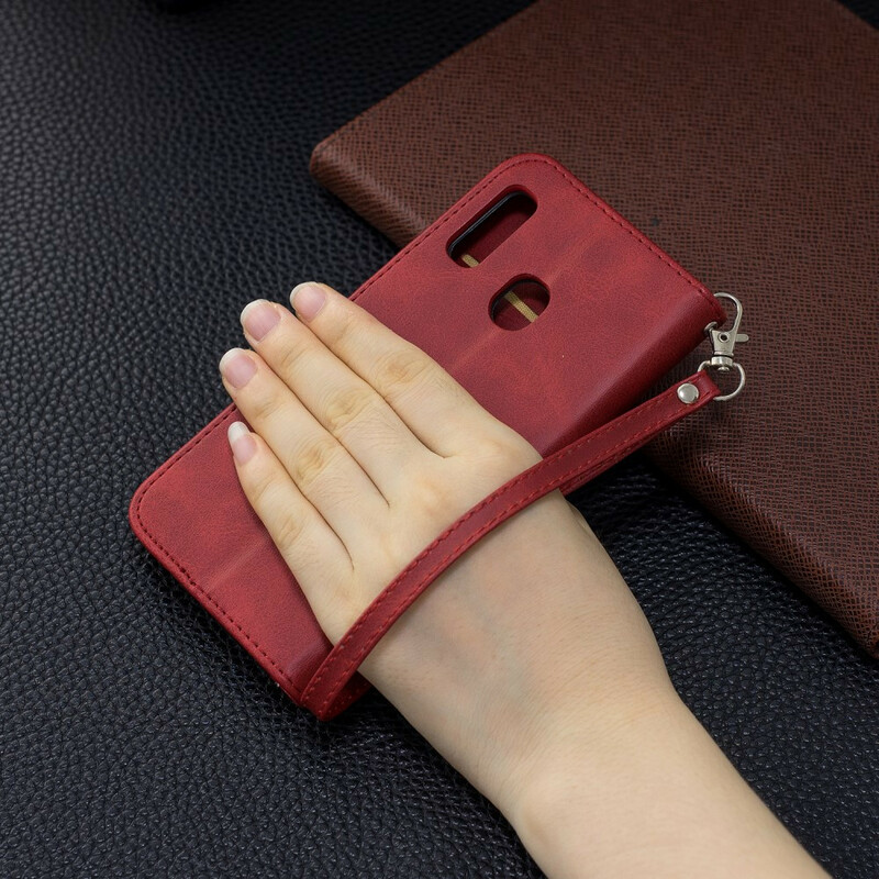 Funda Samsung Galaxy A20e Solapa oblicua lisa Funda Samsung Galaxy A20e Solapa oblicua lisa