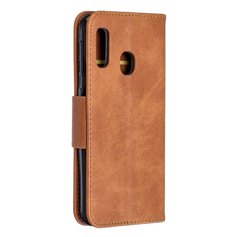 Funda Samsung Galaxy A20e Solapa oblicua lisa Funda Samsung Galaxy A20e Solapa oblicua lisa