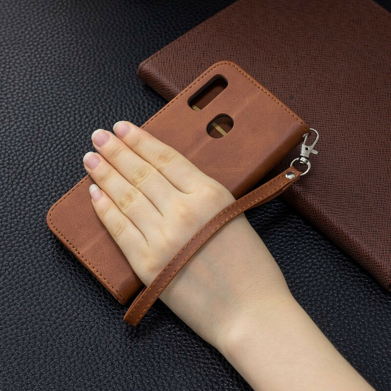 Funda Samsung Galaxy A20e Solapa oblicua lisa Funda Samsung Galaxy A20e Solapa oblicua lisa