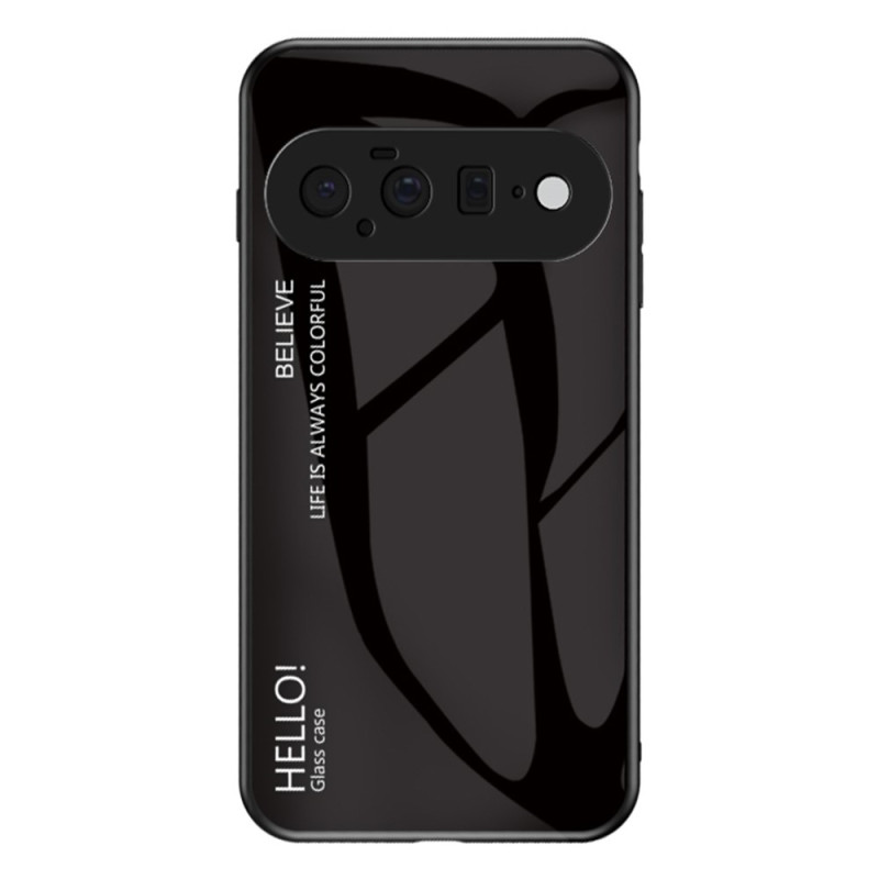 Funda de cristal templado «Hello» para Google Pixel 11
