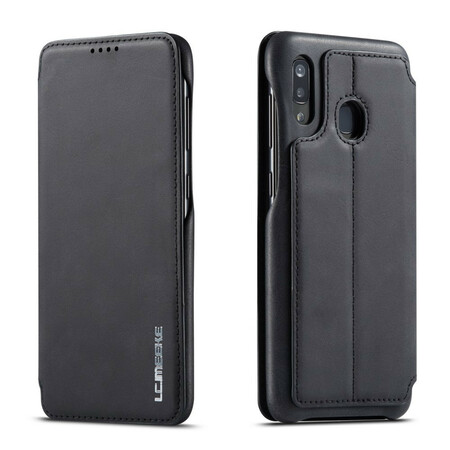 Funda abatible Samsung Galaxy A20e LC.IMEEKE Efecto piel