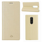 Funda abatible con textura para Sony Xperia 1