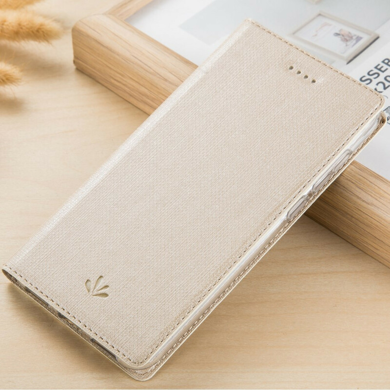 Funda abatible con textura para Sony Xperia 1