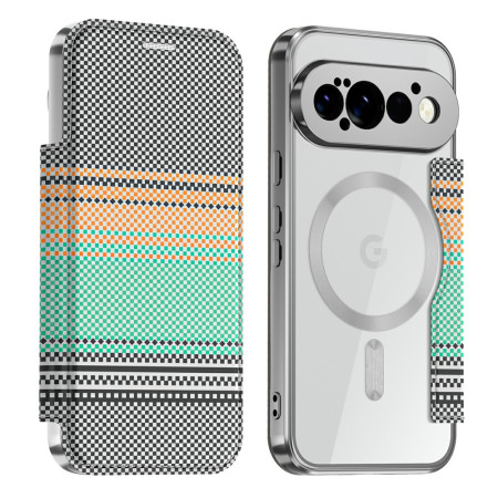 Funda tipo flip magnética...
