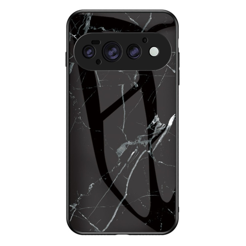 Funda para Google Pixel 11 Pro de cristal templado con diseño de mármol