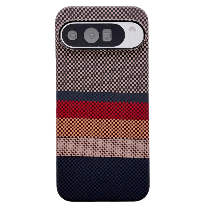 Funda magnética para Google Pixel 11 Pro XL con efecto de fibra de aramida