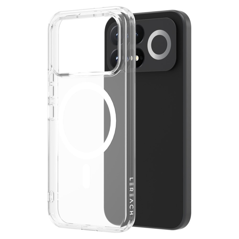 Funda magnética para Poco F9 Pro de la serie TOC de LEREACH