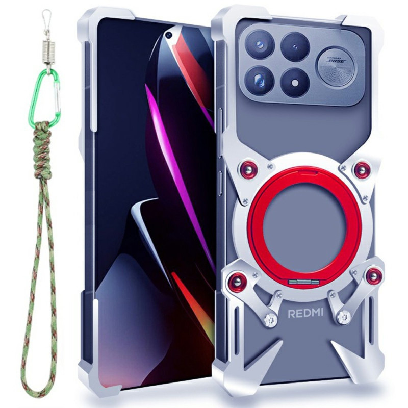 Funda tipo bumper magnética de aluminio para el Poco F9 Pro