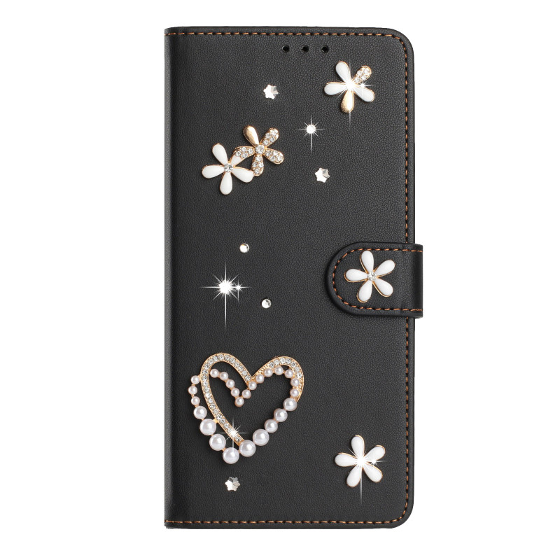 Funda para iPhone 18 Pro / 17 Pro con perlas de fantasía