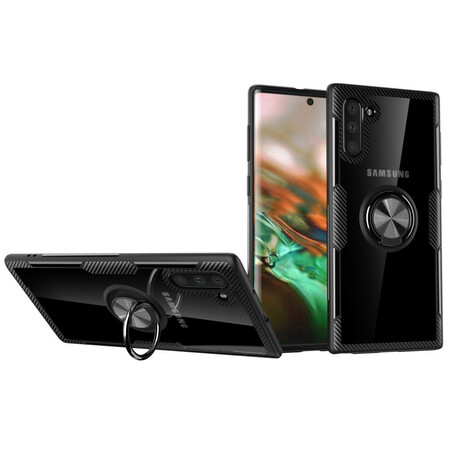 Funda metálica con anillo para Samsung Galaxy Note 10