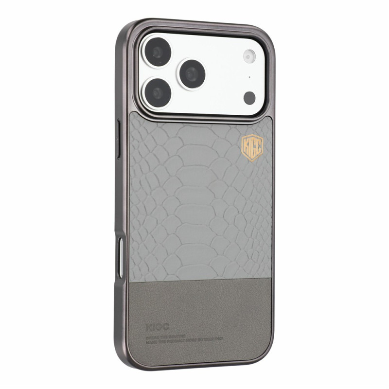 Funda magnética para iPhone 18 Pro / 17 Pro con efecto cocodrilo KIGC
