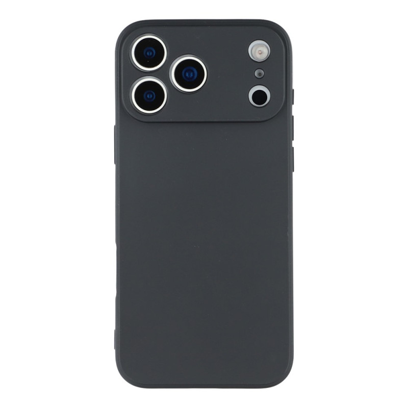 Funda de silicona para iPhone 18 Pro / 17 Pro con bordes rectos