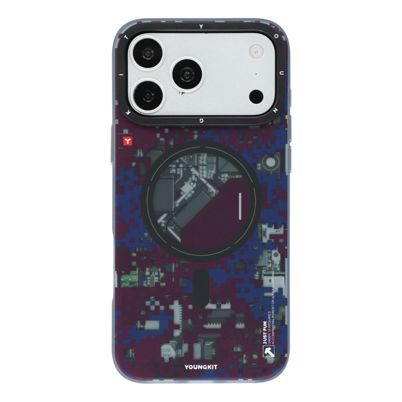 Funda para iPhone 18 Pro Max / 17 Pro Max con MagSafe y diseño de camuflaje de YOUNGKIT