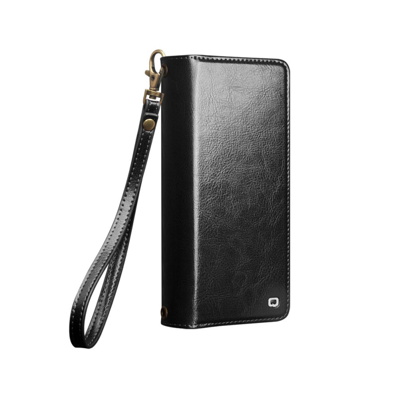 Funda para iPhone 18 Pro Max / 17 Pro Max tipo cartera 2 en 1 de piel