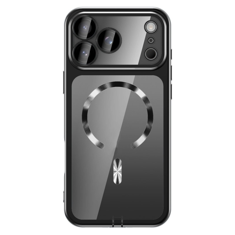 Funda para iPhone 18 Pro Max MagSafe translúcida, metalizada y resistente a los golpes