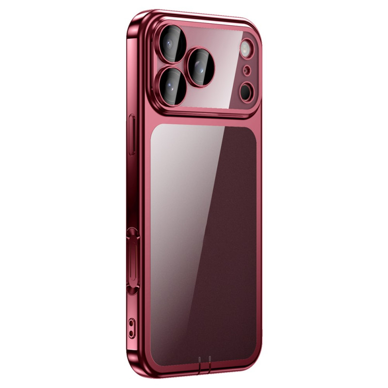 Funda metalizada para iPhone 18 Pro Max / 17 Pro Max con protección para la cámara