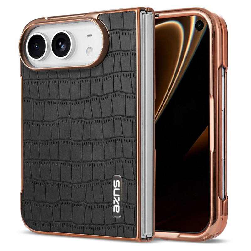 Funda para iPhone Duo con efecto cocodrilo AZNS