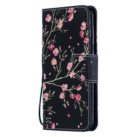 Funda de colgante extraíble Samsung Galaxy A70 Floral