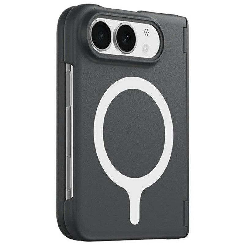 Funda magnética Duo para iPhone, resistente a los golpes y con cristal templado integrado